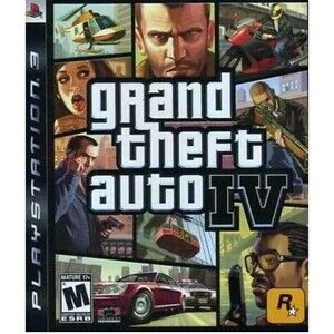 Grand Theft Auto 4 for Sony PlayStation 3 With Case and Guidebook PS3